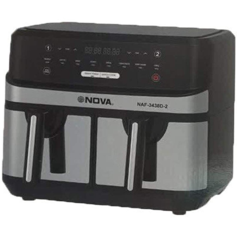 سرخ کن بدون روغن دوقلو نوا مدل NAF-3438