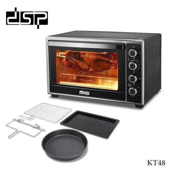 آون توستر DSP مدل KT48B | ظرفیت 48 لیتر | دو شعله | توان 2000 وات